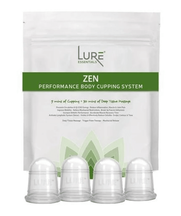 Lure Essentials ZEN Body Cupping Kit 4 Cups - Elemental Compass