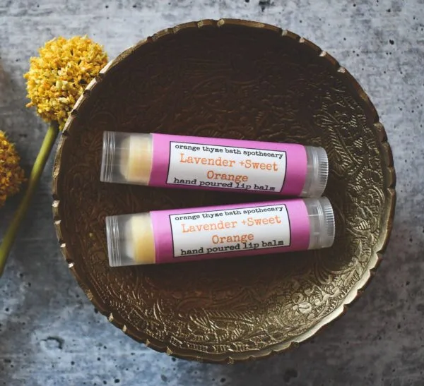 OTB Apothecary Lip Balm - Lavender + Sweet Orange