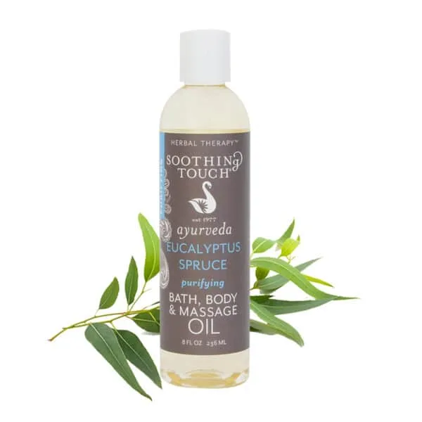 Soothing Touch Massage Oil - Eucalyptus Spruce
