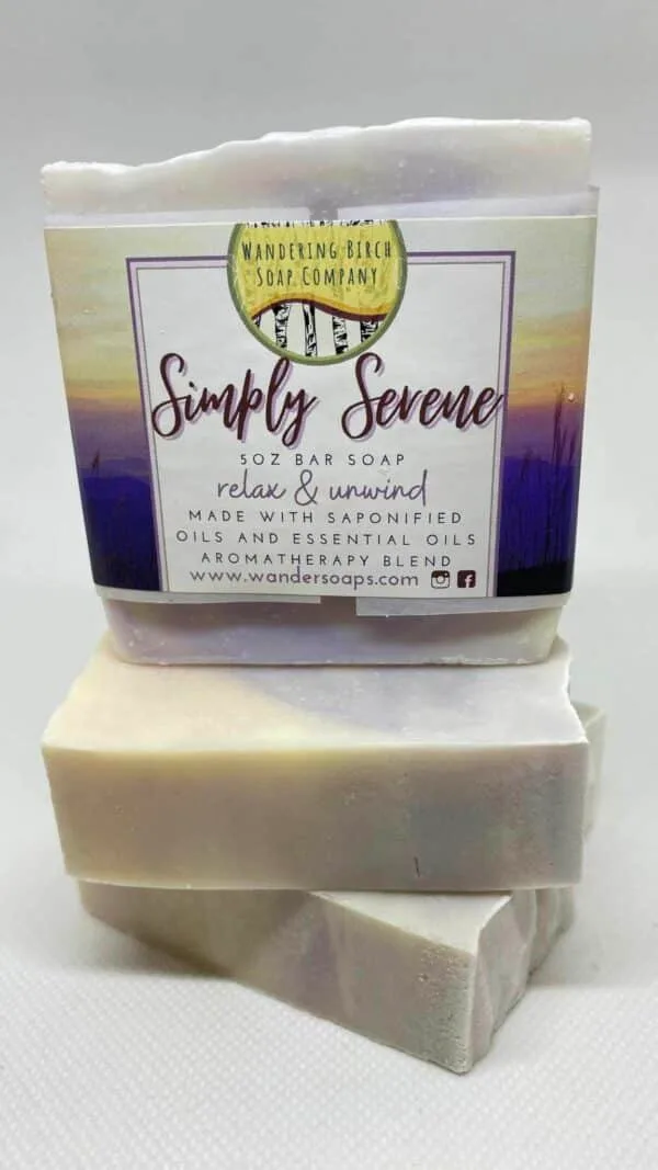 Wandering Birch Simply Serene Bar Soap