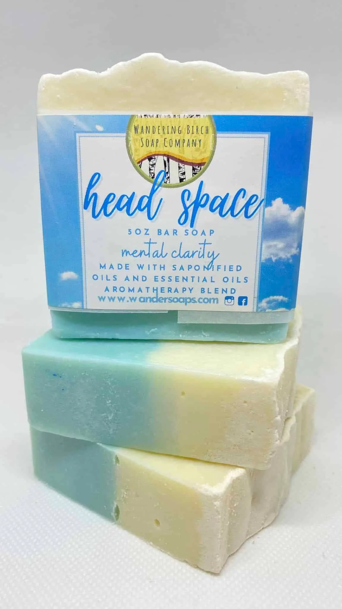 Wandering Birch Head Space Bar Soap