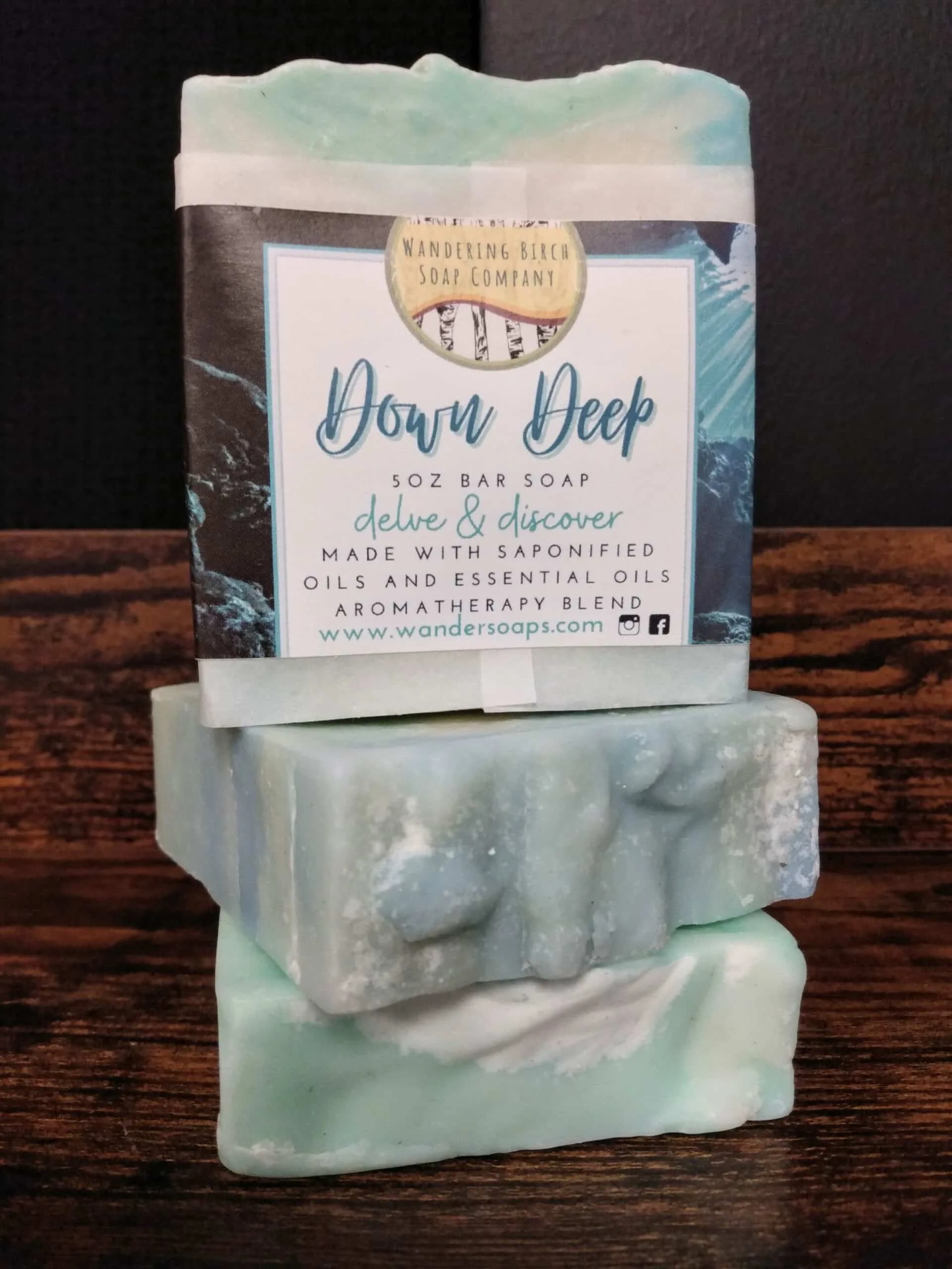 Wandering Birch Down Deep Bar Soap