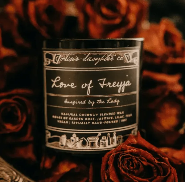 Odin's Daughter Ritual Candle - Love of Freyja