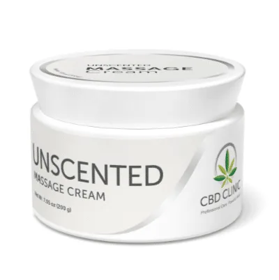CBD Clinic Unscented CBD Massage Cream