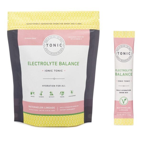 Tonic - Electrolyte Balance Drink Mix Watermelon Limeade- 5 Stick Pack